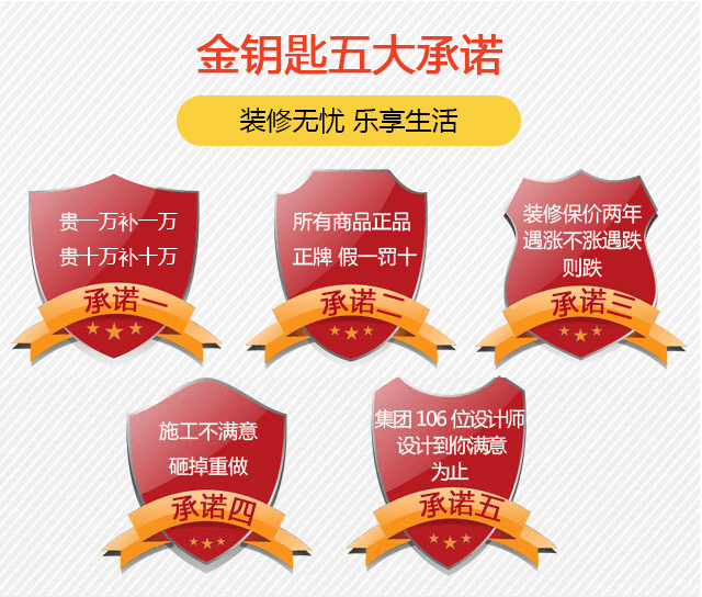 选装修公司三大必看要点 看看芜湖金钥匙家装符合了没？