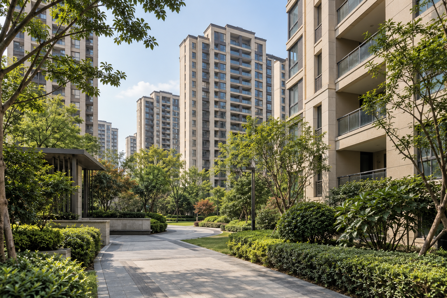 保利信达熙悦府建筑示意图（非小区实拍）