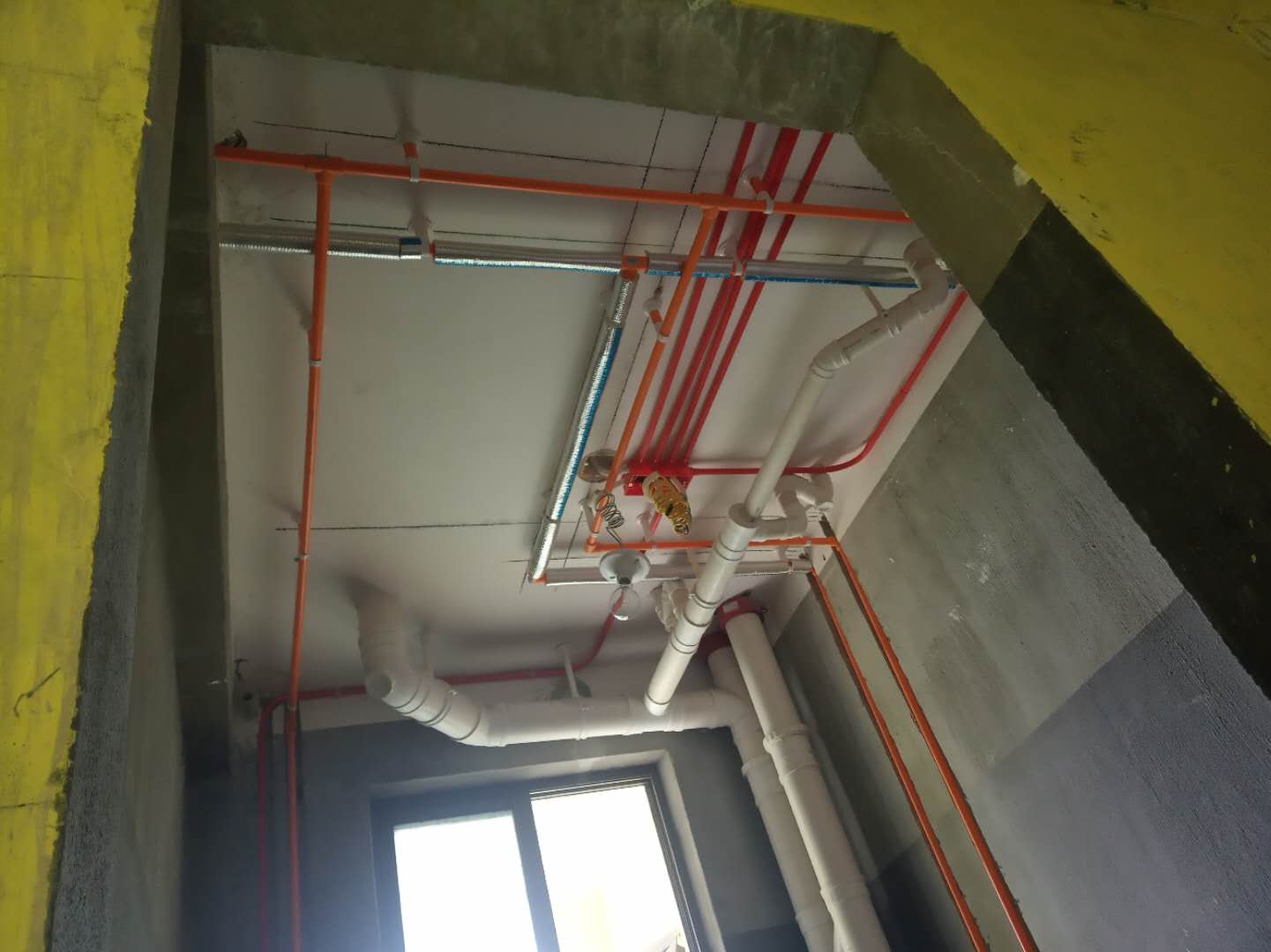 芜湖金钥匙家装三潭印月23栋工地水电验收